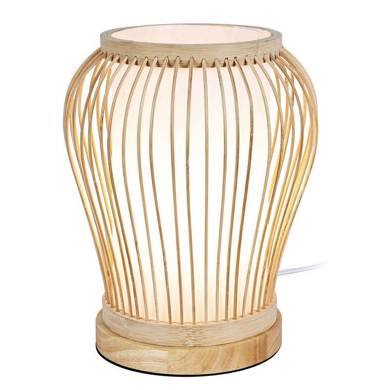 Bambu pöytävalaisin