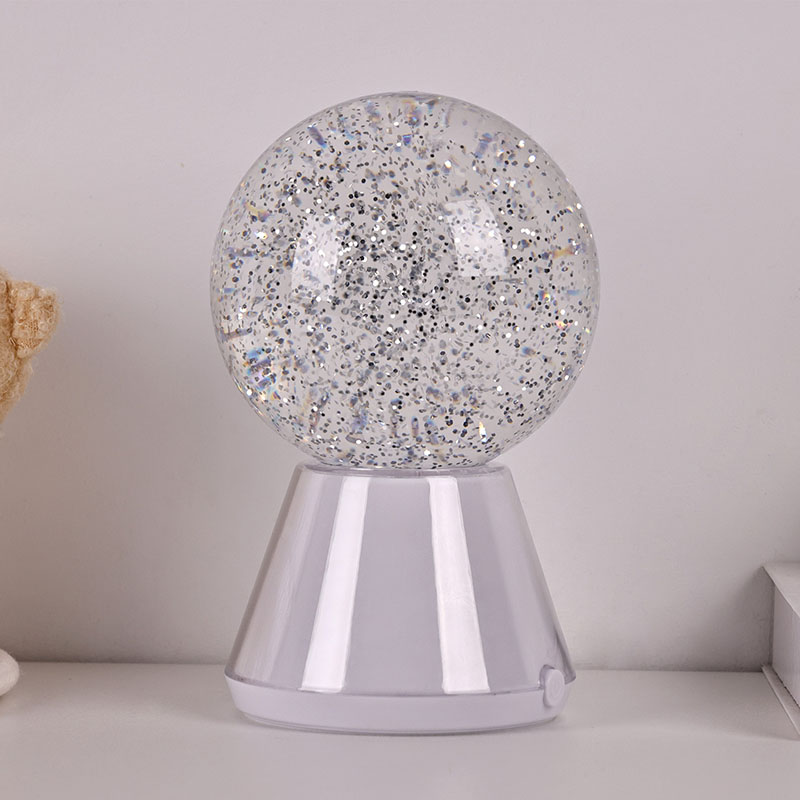 Väriä vaihtava Liquid Glitter Night Light