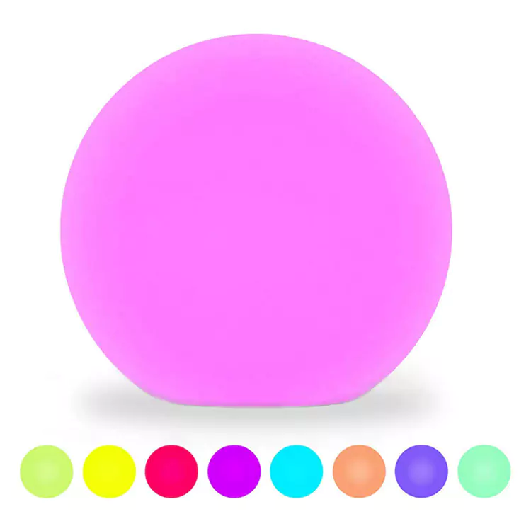 Sisustus RGB-pallolamppu