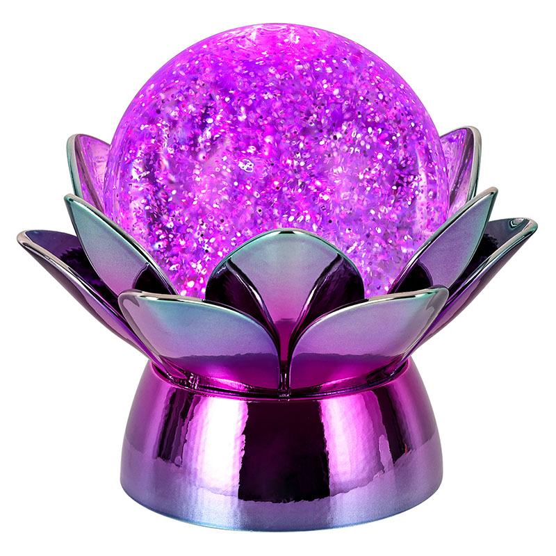 Tyylikäs Lotus Crystal Ball -yövalo