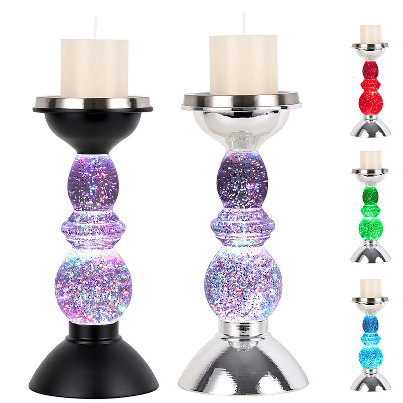 Eurooppalaistyylinen koristeellinen kynttilänvalo