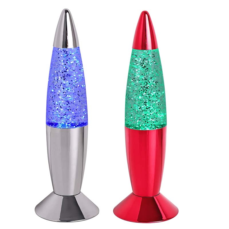 Mini RGB Liquid Glitter -yövalo