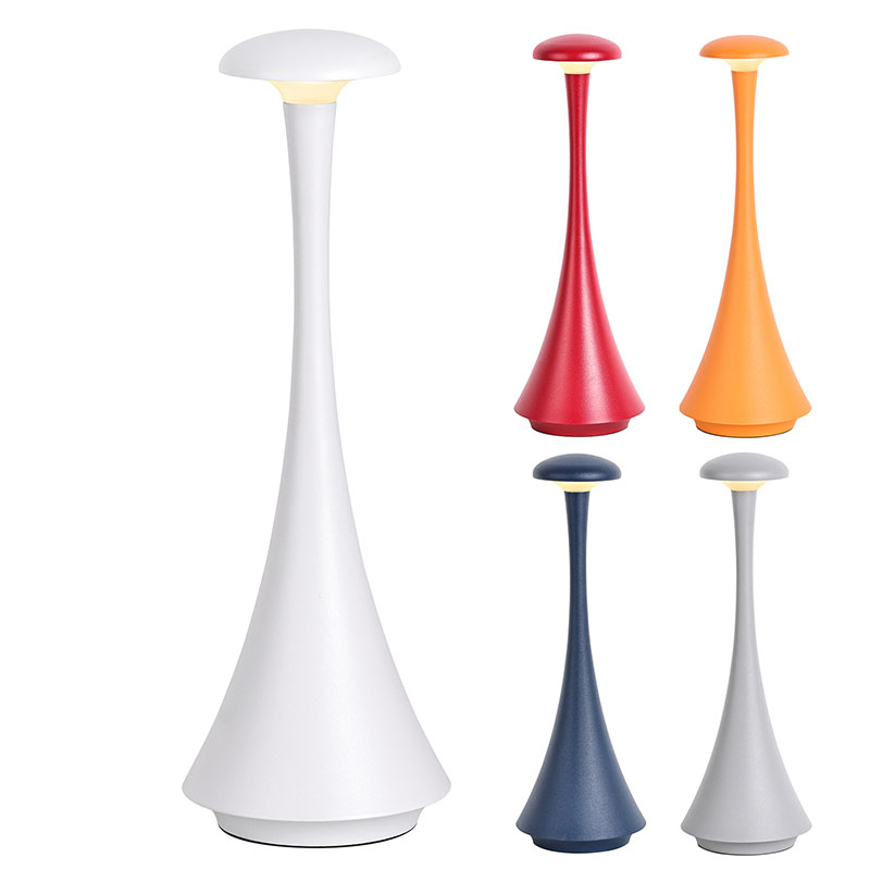 Uusi muotoilu LED-pöytälamppu ladattavalla akulla