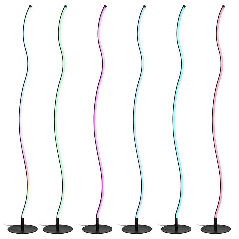 RGB: n värin vaihtaminen lattiavalaisin