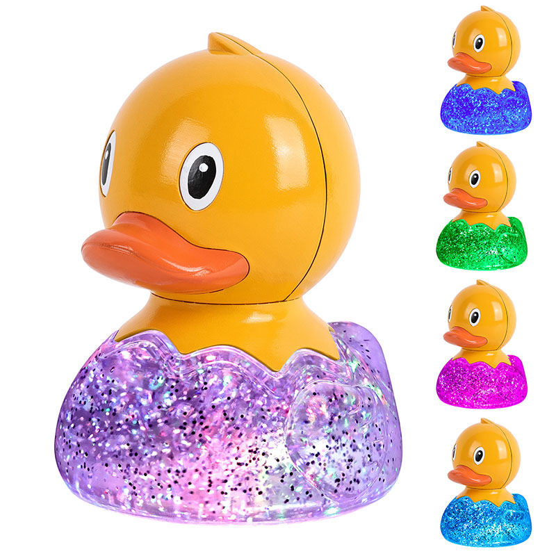 RGB Duck Lamppu Glitter Liquidillä