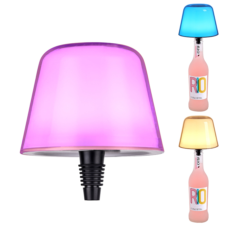 RGB LED-pöytälamppu pistorasialla