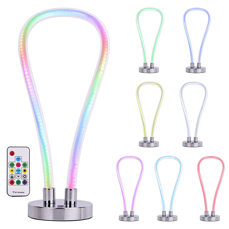 RGB yövalo pöytälamppu