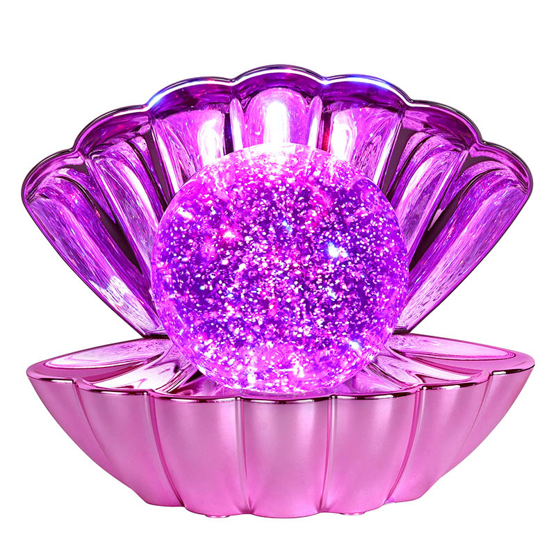 RGB-kuorilamppu Glitter Liquidillä