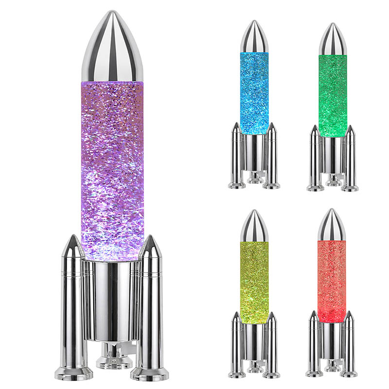 Sliver Night Light raketin muodossa