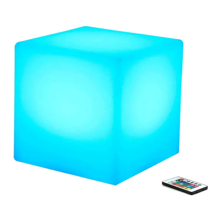 Neliönmuotoinen RGB-sisustuslamppu